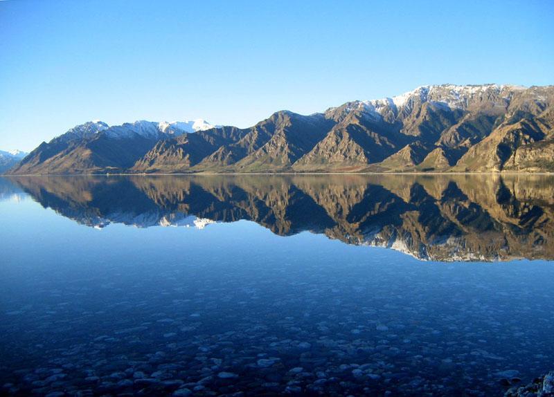Lakefront Fantail Cottage Lake Hawea, Wanaka Esterno foto